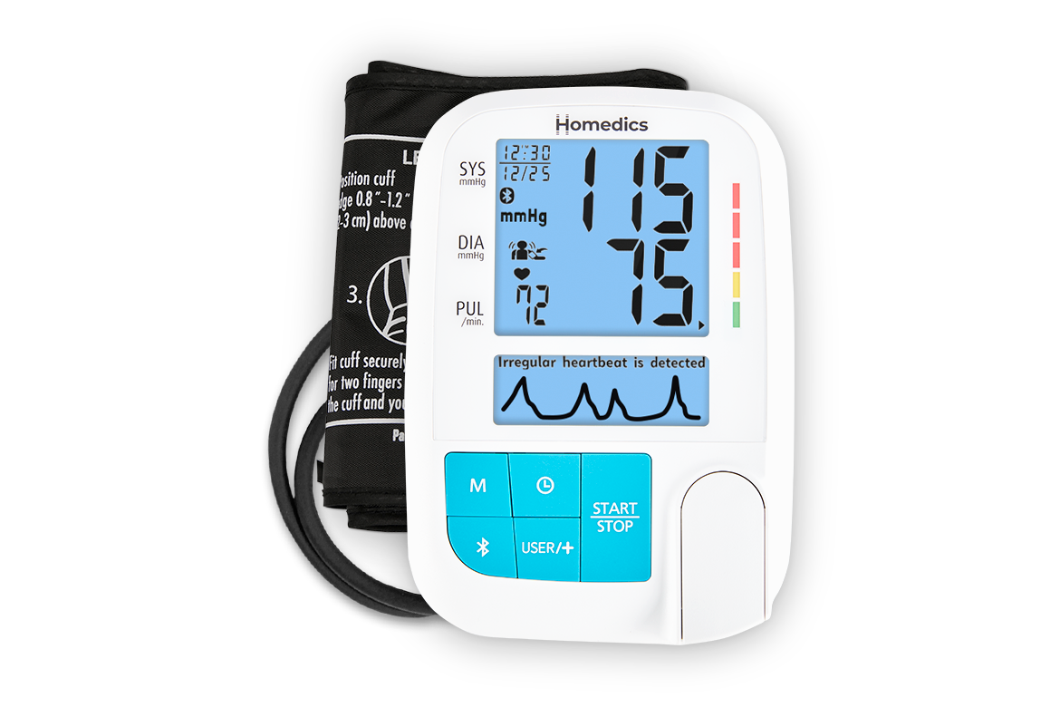 Vive Precision Blood Pressure Cuff - Heart Rate Monitor Machine - Automatic  BPM